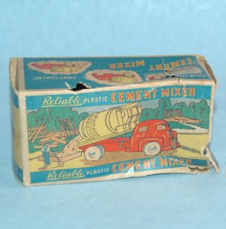 Illustrated BOX ONLY RELIABLE Product Toronto CANADA PLASTIC CEMENT MIXER 58/5 4