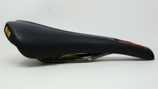 NOS SELLE ITALIA NOVUS FERRARI LEATHER SADDLE VINTAGE ROAD RACING BICYCLE 90s 2