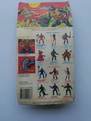 MOTU,  Vintage,  STINKOR,  Masters of the Universe,  MOC,  Action Figure,  He - Man 2