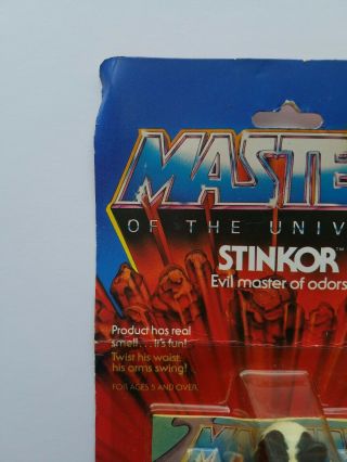 MOTU,  Vintage,  STINKOR,  Masters of the Universe,  MOC,  Action Figure,  He - Man 3