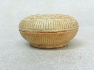 Chinese Song - Style Glazed Ceramic Round Box 4