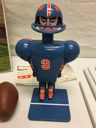 Jock Supter Toe Football Game by Schaper 1975 Box incomplete Set 2