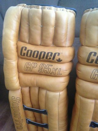 Cooper GP 95 XL Pro Goalie goal pads 34 