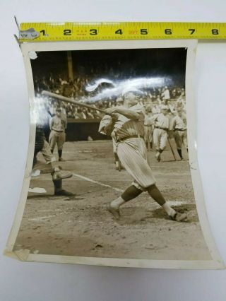 RARE Babe Ruth Media Photograph Kadel & Herbert UNSEEN Type 1 7