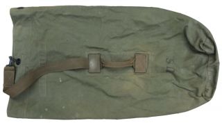 Us Wwii M1943 Duffle Bag Dated 1944 With No Painted Markings