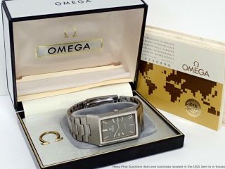 Massive Ultra - Long Vintage Omega Deville 155007 Mid - Century Automatic Watch