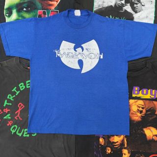 Vintage 1997 Wutang Raekwon Rap Tee Shirt Hip Hop Nas 2pac Bootleg Mobb Deep Xl