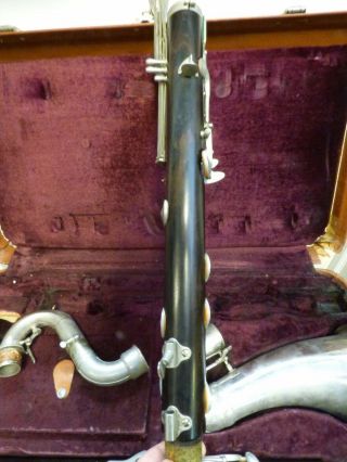 Vintage Selmer Series 9 Wood Bass Clarinet w\case NOT 10