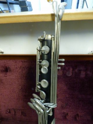Vintage Selmer Series 9 Wood Bass Clarinet w\case NOT 7