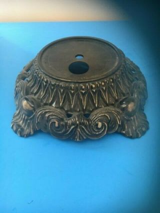 Vintage Cast Iron Lamp Base