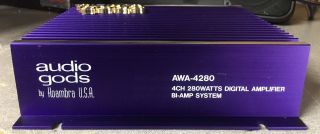 Old School Audio Gods AWA - 4280 channel amplifier,  Rare,  Vintage,  NOS,  NIB 2