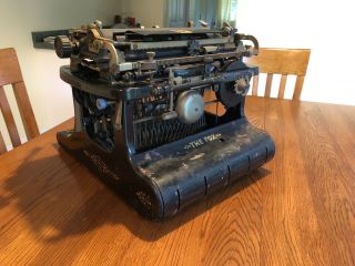 VERY RARE Fox No.  10 Typewriter Antique Vtg 8