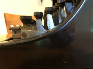 VERY RARE Fox No.  10 Typewriter Antique Vtg 9