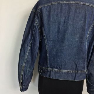 1950s Lee 101 - J Denim Jacket - Rare Red Label - Sanforized Cotton XL - 46 8