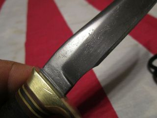 Vintage Randall fixed blade knife 8