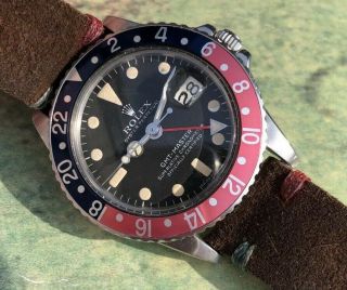VINTAGE ROLEX 1675 GMT MASTER PINK LADY FROM 1978 10