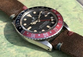 VINTAGE ROLEX 1675 GMT MASTER PINK LADY FROM 1978 11