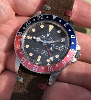 VINTAGE ROLEX 1675 GMT MASTER PINK LADY FROM 1978 12