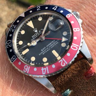 VINTAGE ROLEX 1675 GMT MASTER PINK LADY FROM 1978 3