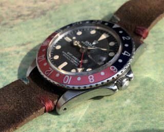 VINTAGE ROLEX 1675 GMT MASTER PINK LADY FROM 1978 4