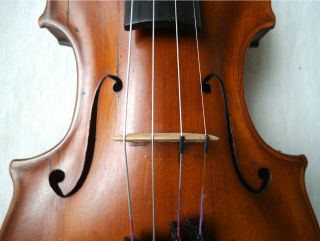 Old German 19th Cty Hopf Violin - Video - Antique Master バイオリン Rare скрипка 302
