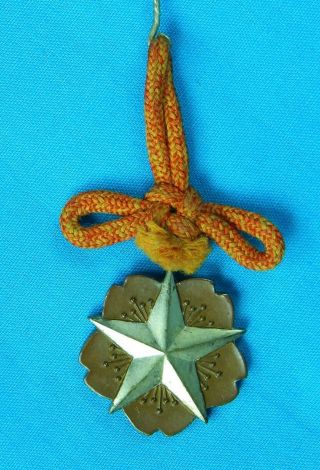 Imperial Japanese Japan Ww2 Stick Pin Badge Medal Order Star