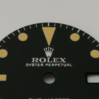 ROLEX VINTAGE GMT MASTER 1675 WATCH BLACK DIAL 28 MM (& 100) 6