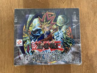 Rare Yugioh Metal Raiders 1st Edition Factory Booster Box