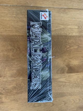 RARE Yugioh Metal Raiders 1st Edition Factory Booster Box 4