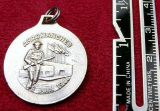 WWII Chaplains Vintage Catholic St.  Christopher D - day 1944 Protection Medal 3