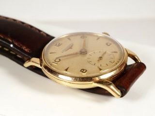 Longines 18k Solid Gold Vintage Ladies Watch Circa 1951 cal.  23z 11