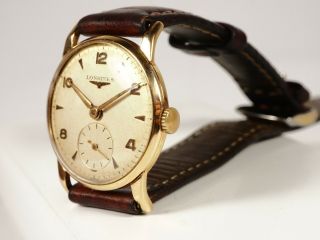 Longines 18k Solid Gold Vintage Ladies Watch Circa 1951 cal.  23z 2
