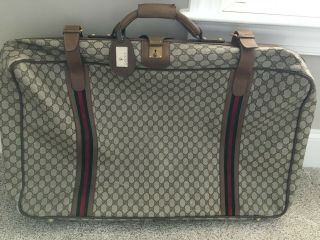 Vintage Gucci Suitcase - Xl Size