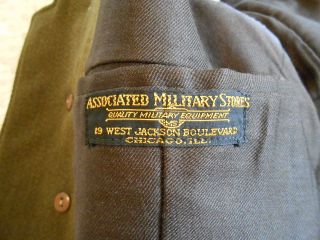 US WWII 42nd Infantry 1st Lt Officer Coat and Pants 7