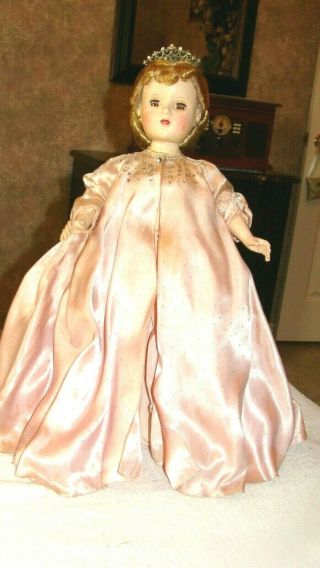 Rare 1953 Madame Alexander 18 " Lady Churchill " Hp Doll Of The Beaux Arts Series