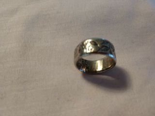 Jes MaHarry 925 Sterling Silver Wise OAK Designer Wide Band Ring Size 7 3