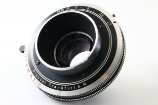 [Super Rare ] Plaubel MAKIFLEX 9x9cm SLR Camera w/Xenar 150mm f/4.  5 Lens 5412 11
