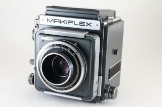 [Super Rare ] Plaubel MAKIFLEX 9x9cm SLR Camera w/Xenar 150mm f/4.  5 Lens 5412 2