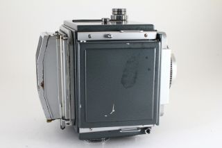 [Super Rare ] Plaubel MAKIFLEX 9x9cm SLR Camera w/Xenar 150mm f/4.  5 Lens 5412 5