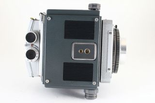 [Super Rare ] Plaubel MAKIFLEX 9x9cm SLR Camera w/Xenar 150mm f/4.  5 Lens 5412 6