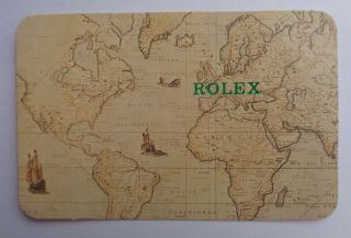 Vintage Rolex calendar from 1979 - 1980,  Wallet & Translation 5513 1680 1675 6263 7