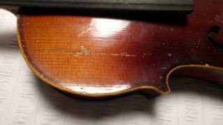 Vintage Stradivarious Full Size VIOLIN in Hard Case w/ Bausch Bow 6