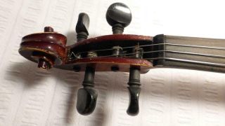 Vintage Stradivarious Full Size VIOLIN in Hard Case w/ Bausch Bow 7