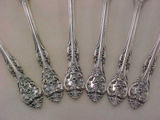 6 1936 GORHAM KING EDWARD Sterling Silver 6 - 1/4 