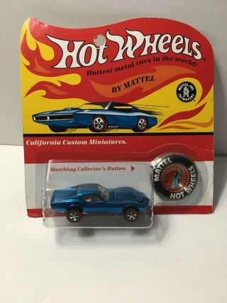 Hot Wheels Red Line Vintage 1968 Custom Corvette.
