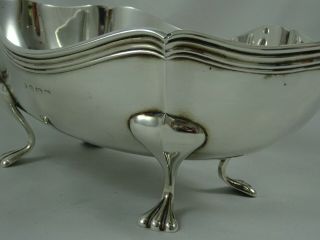 STYLISH ART NOUVOU,  solid silver FRUIT BOWL,  1920,  266gm 3
