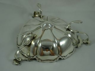 FINE ART NOUVOU,  solid silver FRUIT BOWL,  1908,  347gm 5