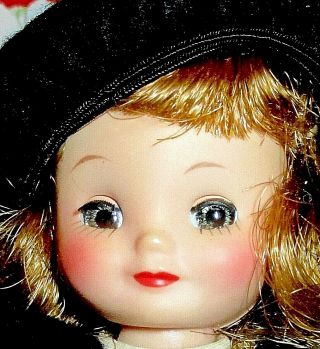Lovely Vintage Betsy McCall Doll in Town & Country Outfit w/ Hat 2