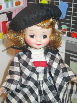 Lovely Vintage Betsy McCall Doll in Town & Country Outfit w/ Hat 3