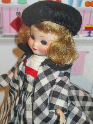 Lovely Vintage Betsy McCall Doll in Town & Country Outfit w/ Hat 4